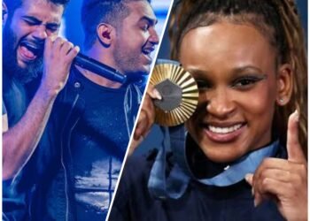 Henrique e Juliano ganharam no São João de Caruaru quase duas vezes o valor que Rebeca Andrade faturou com a conquista das quatro medalhas olímpicas Henrique e Juliano ganharam no São João de Caruaru quase duas vezes o valor que Rebeca Andrade faturou com a conquista das quatro medalhas olímpicas