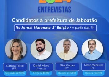 Sabatina com candidatos à Prefeitura de Jaboatão na Rádio Maranata gera grande expectativa