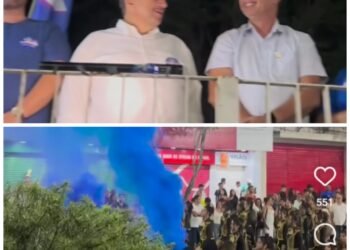 Joaquim Neto repercute vídeo com “fumaça azul’ em desfile de 7 de Setembro em Gravatá