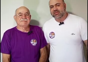 Ex-vereador Antônio Guerra pede voto para o filho, Pê Guerra, que disputa vaga na Câmara de Carpina