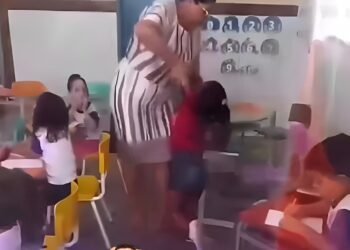 Mãe flagra diretora de creche maltratando criança em Tabira