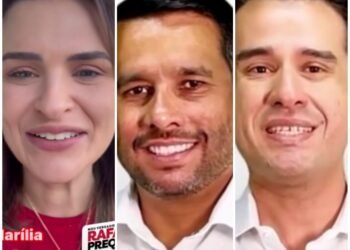 Marília Arraes e Joaquim Lira reforçam pedido de voto em prol da candidatura de Rafael Prequé  ao Legislativo de Gravatá