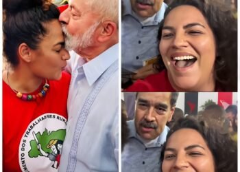 Rosa Amorim dividida entre Lula e Maduro