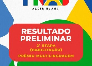 Secretaria de Turismo divulga resultado preliminar da 2ª etapa do prêmio Multilinguagem