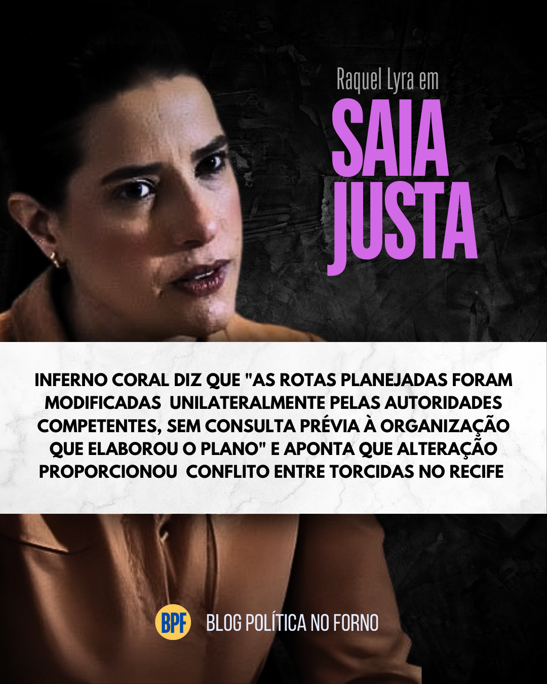 Fragilidade na segurança coloca Raquel Lyra em saia justa após confronto de torcidas no Recife 