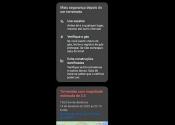 Centro de Sismologia da USP nega terremoto após alerta do Google