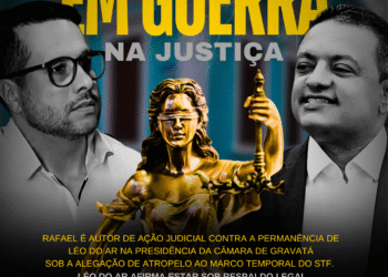 Mesa Diretora da Câmara de Gravatá: Rafael Prequé e Léo do Ar em guerra na Justiça
