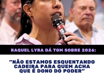 Em discurso, Raquel Lyra dá tom sobre 2026: “Não estamos esquentando cadeira para quem acha que é dono do poder”