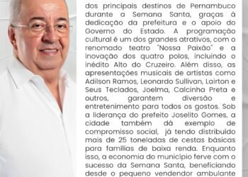 Gravatá: Semana Santa & Sucesso