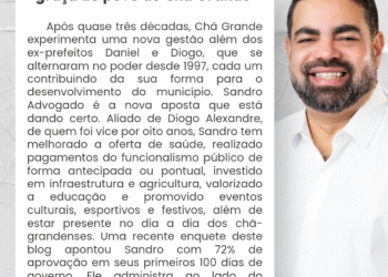 Gestão Sandro Advogado na graça do povo de Chã Grande