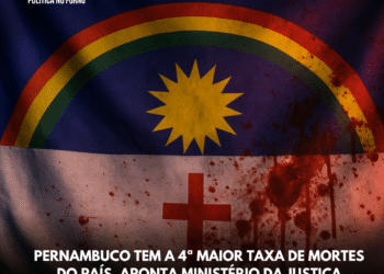 Pernambuco tem a 4ª maior taxa de mortes do País, aponta Ministério da Justiça Pernambuco tem a 4ª maior taxa de mortes do País, aponta Ministério da Justiça
