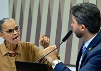 Marina abandona sessão no Senado após bate-boca sobre rodovia na Amazônia