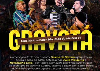 Tem início o maior São João da história de Gravatá; primeira noite de grandes shows contou com Heleno de Oliveira, Juciê, Waldonys e Natanzinho Lima