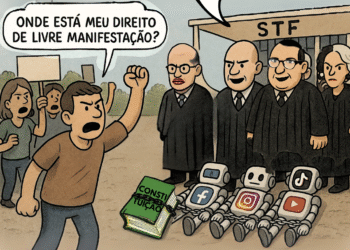 Direito de livre manifestação do pensamento? Perdeu, Mané!