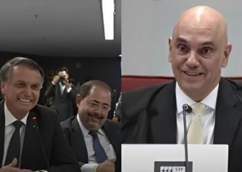 Bolsonaro brinca e convida Alexandre de Moraes para ser “vice” em 2026 durante depoimento ao STF