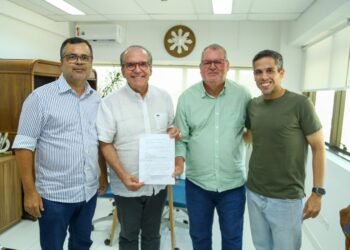 Neném de Uruçu e Danilo Melo cumprem agenda com Fernando Dueire e Jarbas Filho; dupla busca recursos para a agricultura e Guarda Municipal 
