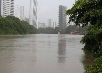 São Lourenço, Camaragibe e Recife: APAC emite alerta de inundação do Rio Capibaribe
