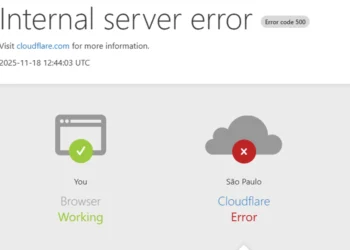 Cloudflare falha e afeta sites e serviços no mundo inteiro