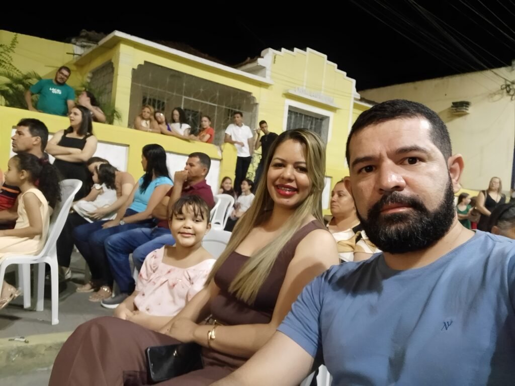 Família acompanha celebrações do aniversário de 62 anos de Chã Grande