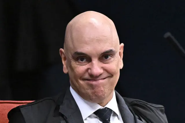 Alexandre de Moraes após retirada da lista de sanções da Lei Magnitsky