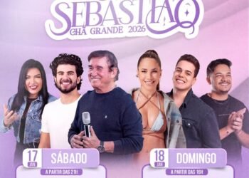 Amado Batista é atração da Festa de São Sebastião 2026 em Chã Grande; confira a programação