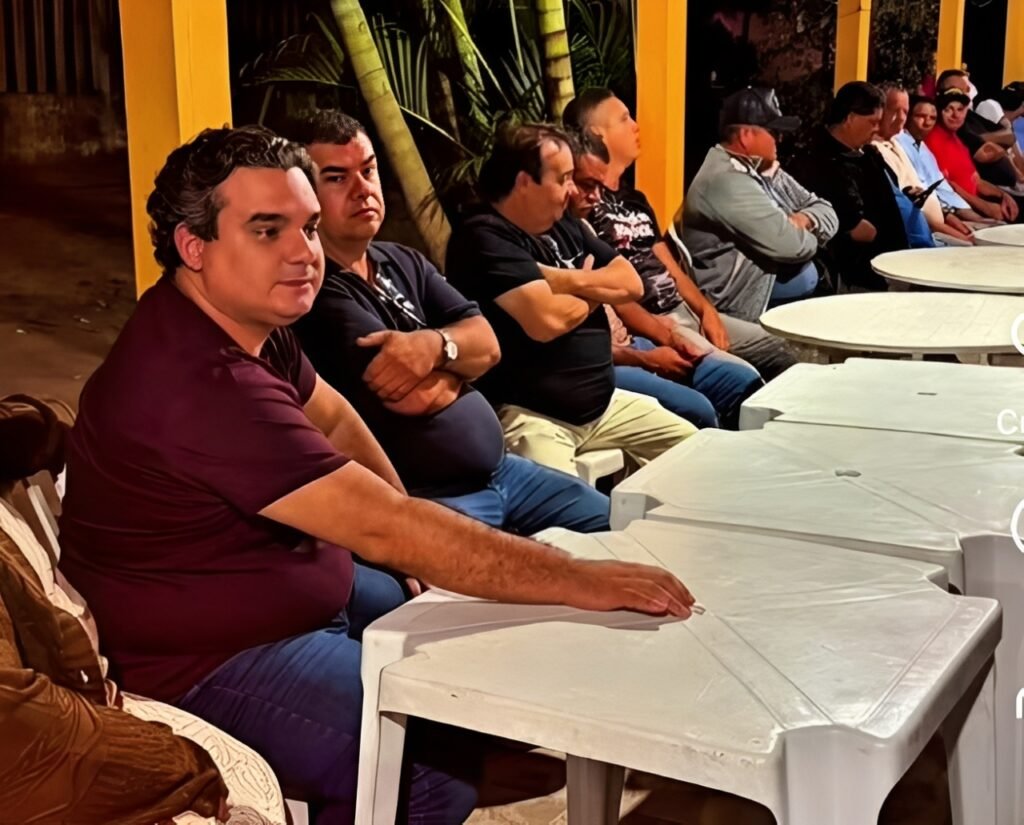 Moacir Bezerra Filho em Jucati durante reunião política de pré-campanha para a Assembleia Legislativa de Pernambuco (Alepe).