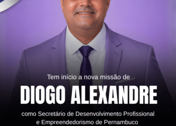 Tem início a nova missão de Diogo Alexandre como secretário de Empreendedorismo e Desenvolvimento Profissional de Pernambuco