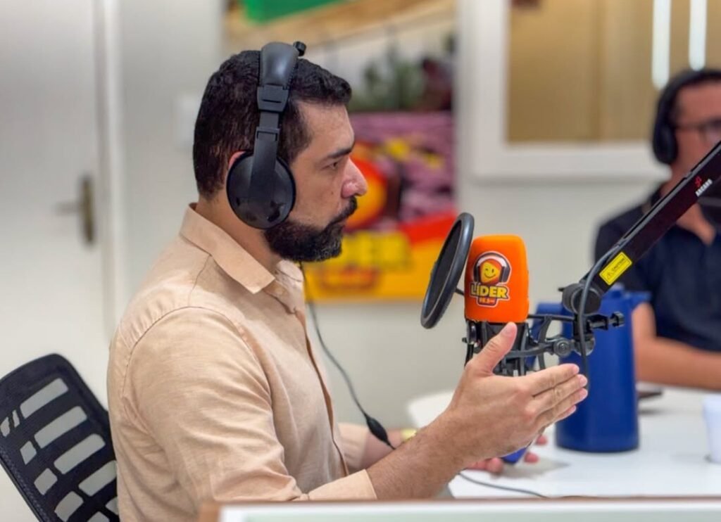 Foto: Rádio Líder FM/ Redes sociais/Reprodução 