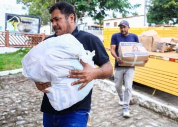 Atletas arrecadam cerca de 300 quilos de alimentos durante evento esportivo em Gravatá