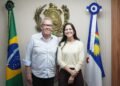 Após romper com Marília Arraes, Álvaro Porto recebe Maria Arraes na Alepe e elogia a parlamentar
