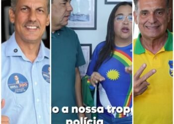 Cabo Aênia reforça voto em Mendonça e Sant’Anna e mantém dobradinha com Coronel Meira