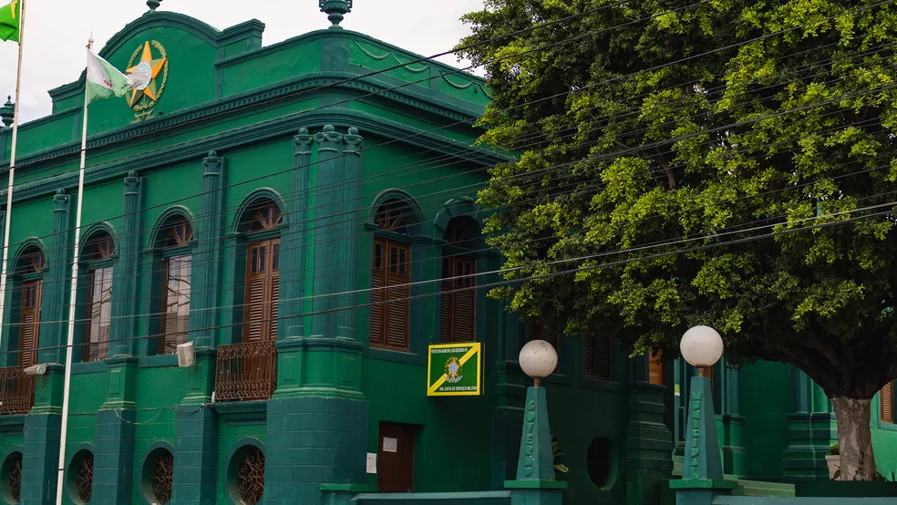 Câmara Municipal de Bezerros, Pernambuco, vista pela fachada