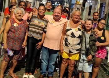 Na Vila São Miguel, Nilson Pereira intensifica campanha para Aglailson Victor e Gabriel Porto no Recife