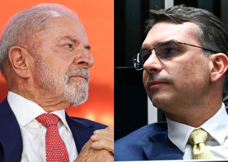 Quaest: Lula e Flávio Bolsonaro têm 42% cada em simulação de 2º turno