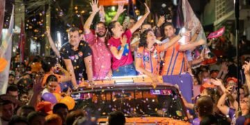 Raquel Lyra fortalece candidatura de Viviane Facundes em caminhada na reta final em Gravatá